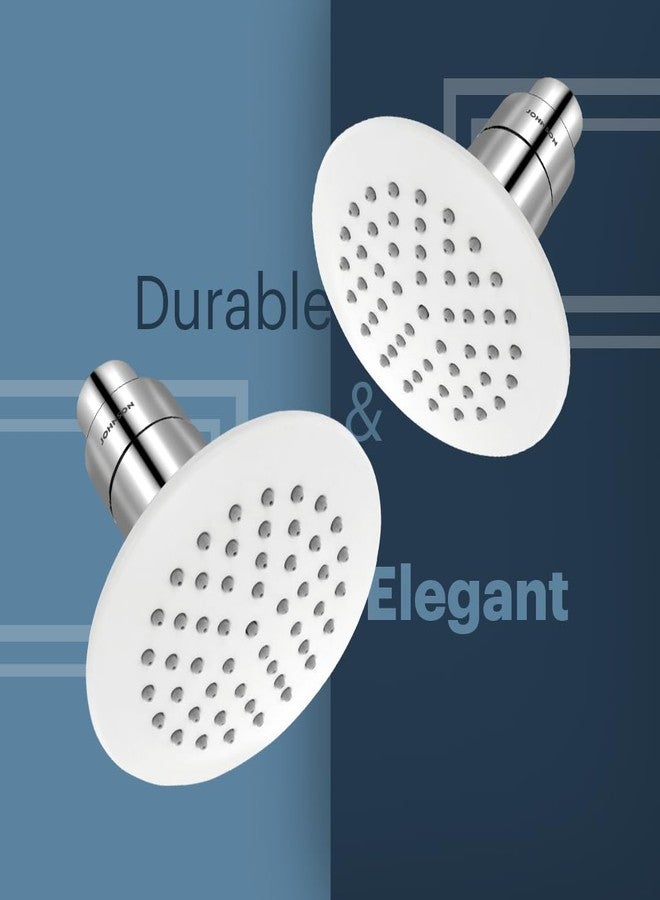 Johnson Bathrooms Johnson Ocean Round Overhead Shower without Shower Arm | ABS Material |Rotating head Overhead Shower|Single-Flow Setting |Anti-Corrosion | 1 Year Warranty (S0505CAMZ- Chrome) - Image 5